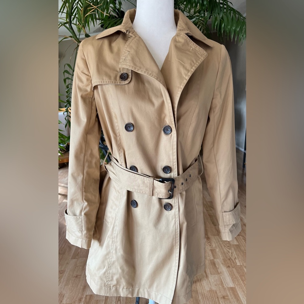 Banana Republic trench coat Sz PS NWT